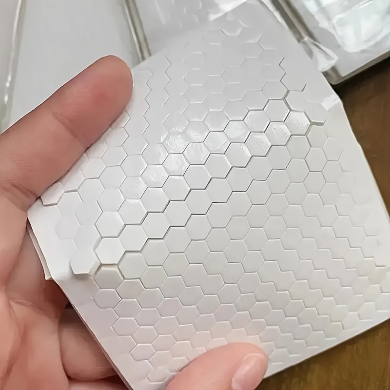 Glue Stick Pack - Sechseckiges, quadratisches, doppelseitiges Schaumstoff-Klebeband – kreatives