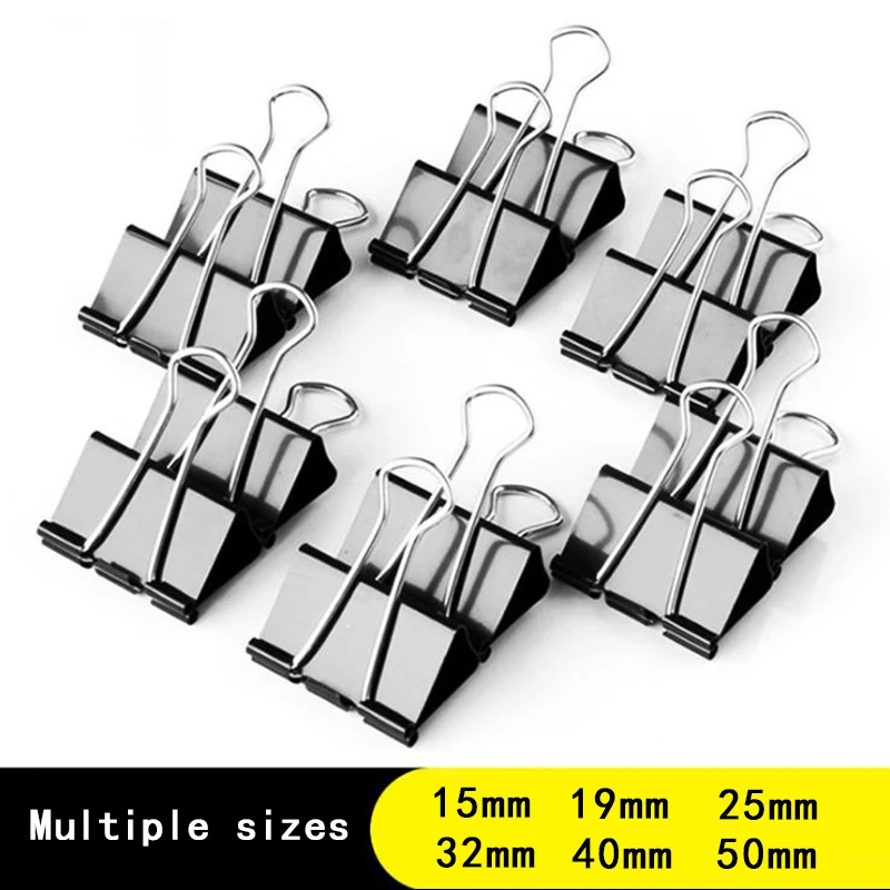 Binder Clip Assorted - 10/20 Stück Metall-Büroklammern 19 25 32