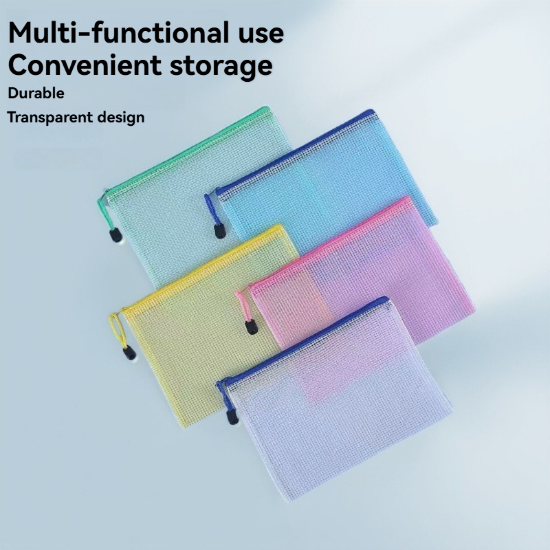 Office Stationery And Supply - 5PCS Schreibwaren Lagerung Ordner Datei Mesh