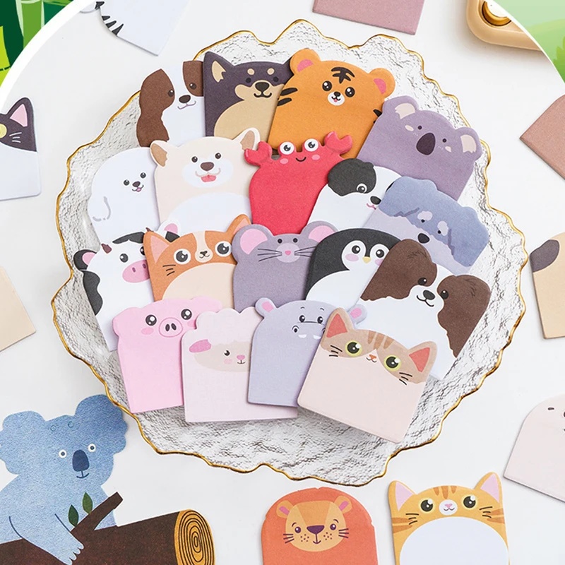 Office Stationery And Supply - 240 Stück Niedliche Tierförmige Leere Selbstklebende