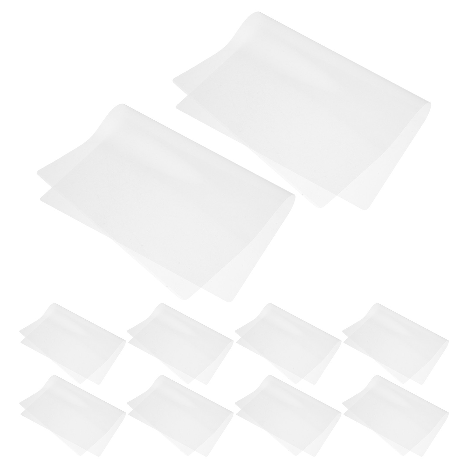 Document Laminator Pouch - 100 Blatt A4 Thermolaminierfolien, Klare Plastik-Laminierfolie