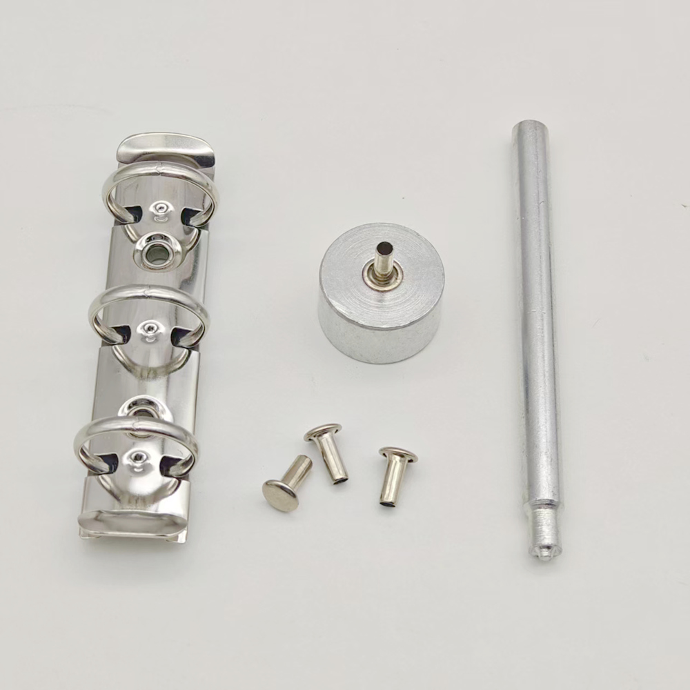Binder Clip Assorted - 20 Stück bunte Metallnieten für lose
