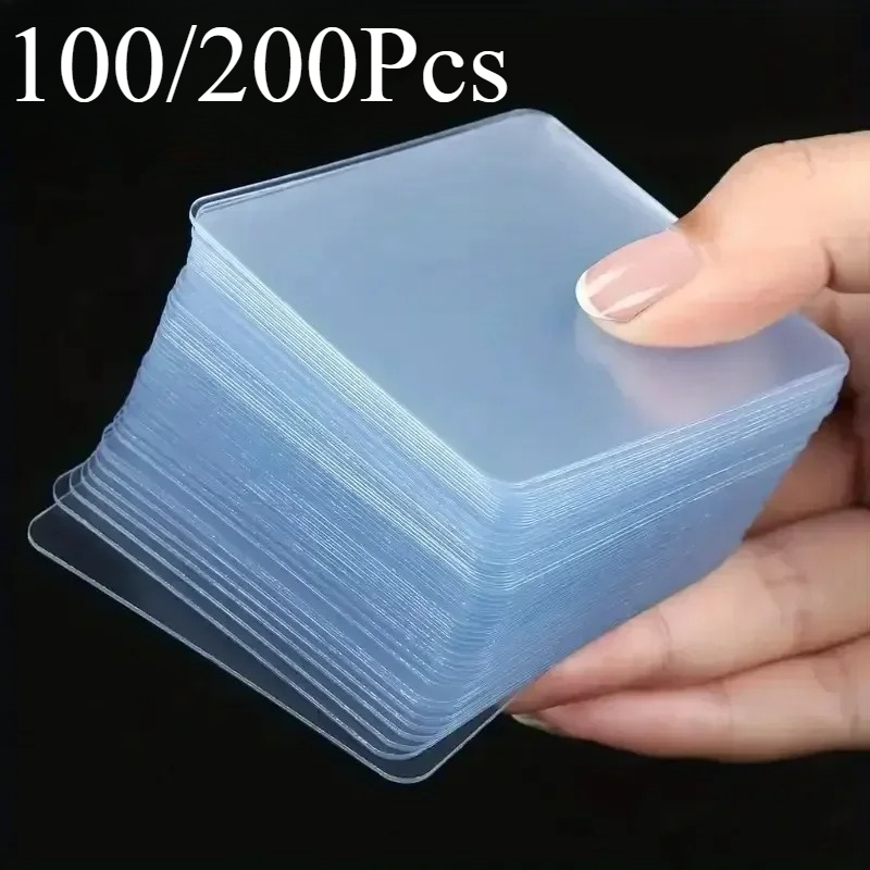 Glue Stick Pack - Hochleistungs-Doppelseitige Klebepads Transparente Runde und Quadratische