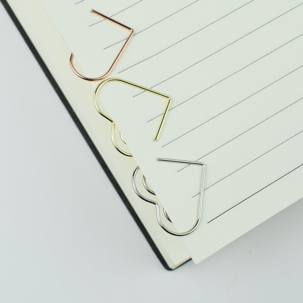 12-teiliges Set Herz-Büroklamm – Binder Clip Assorted Bewertung und Preis