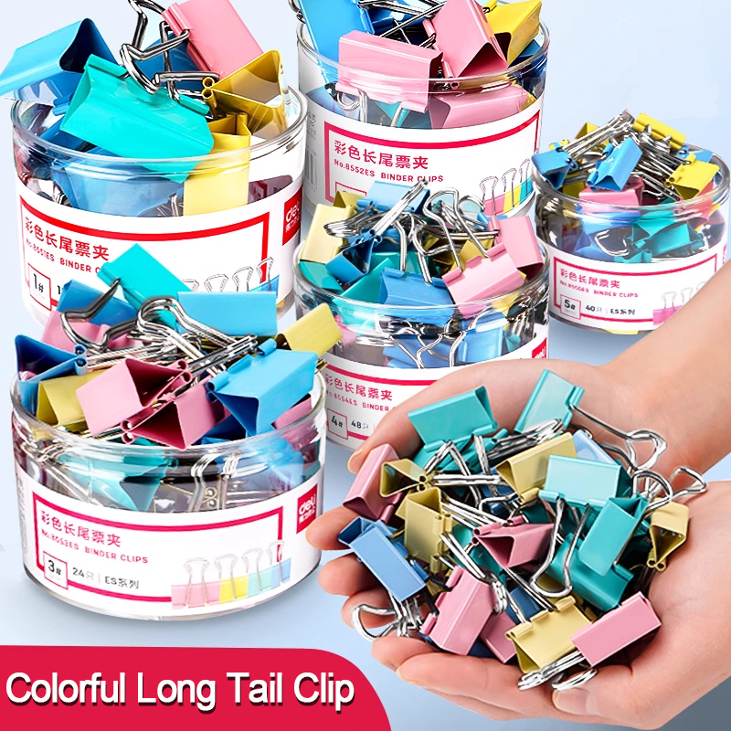 40 Stück/Set Lange Bunte Metal – Binder Clip Assorted Bewertung und Preis
