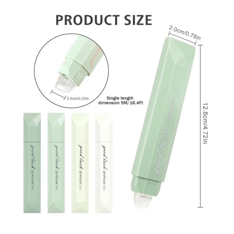 4 Stück Farbverlauf-Klebeband, – Glue Stick Pack Bewertung und Preis