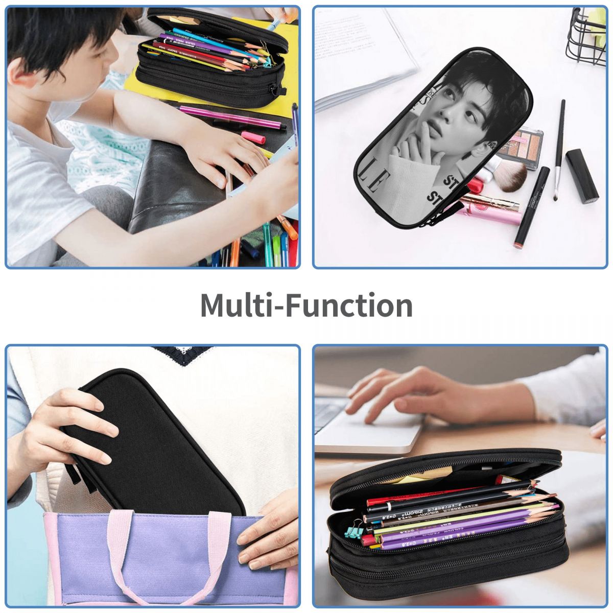 Cha EunWoo Kpop Astro Federmäp – Stationery And Office Supply Chain Bewertung und Preis