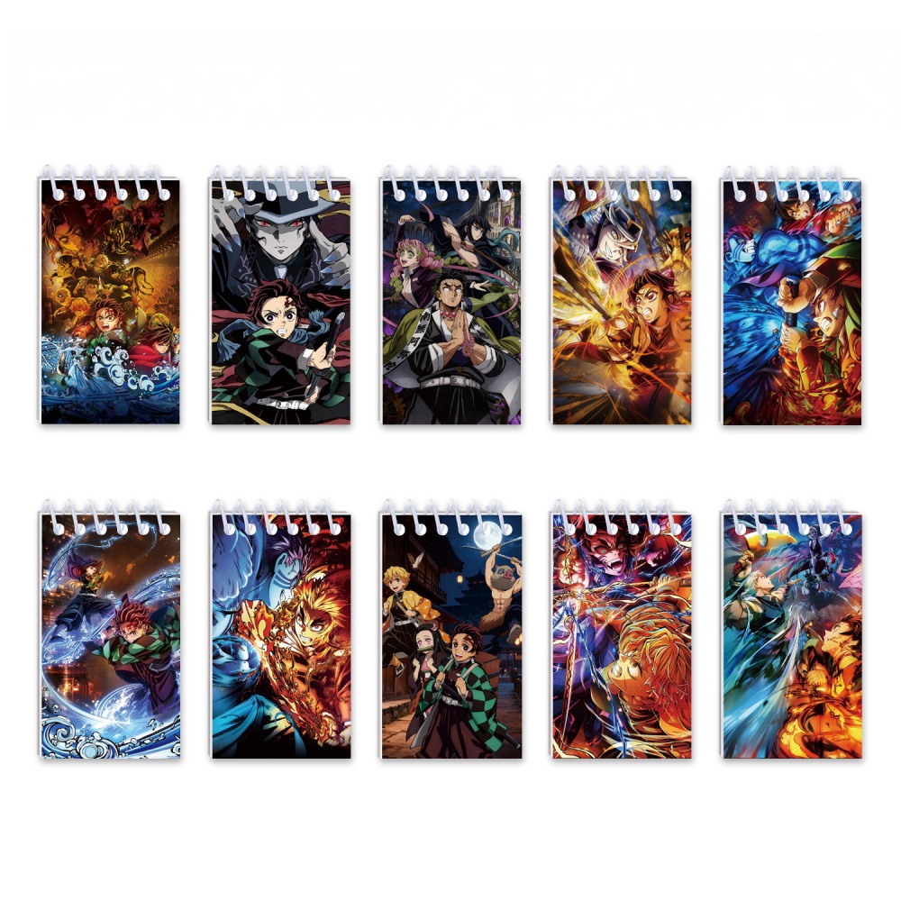 10 Stück Demon Slayer Notizblö – Office Stationery And Supply Bewertung und Preis