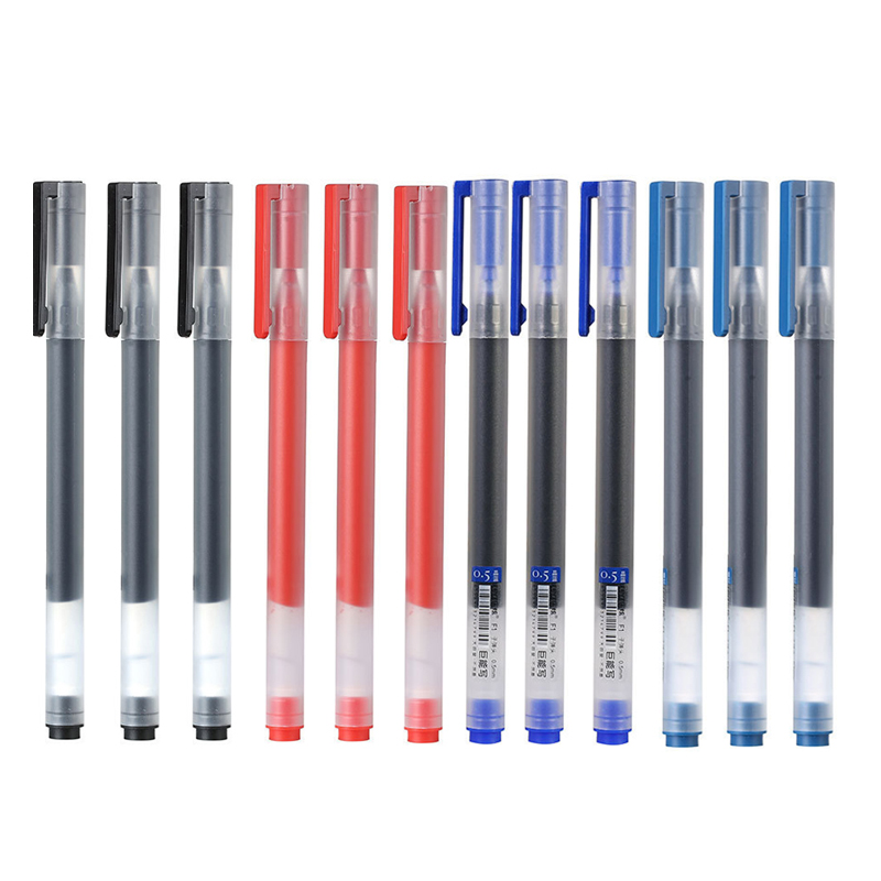 12/6 Teil/los Gel Stift 0,5 MM – Stationery Supplies Business Bewertung und Preis
