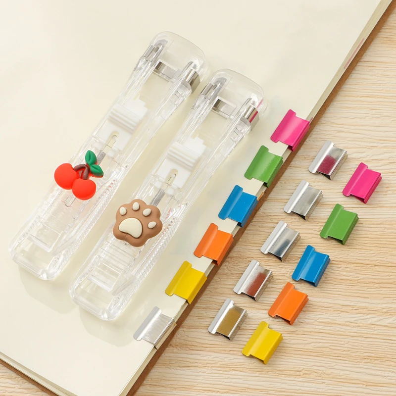 Neue Push-Clip Hefter Heftklam – Binder Clip Assorted Bewertung und Preis