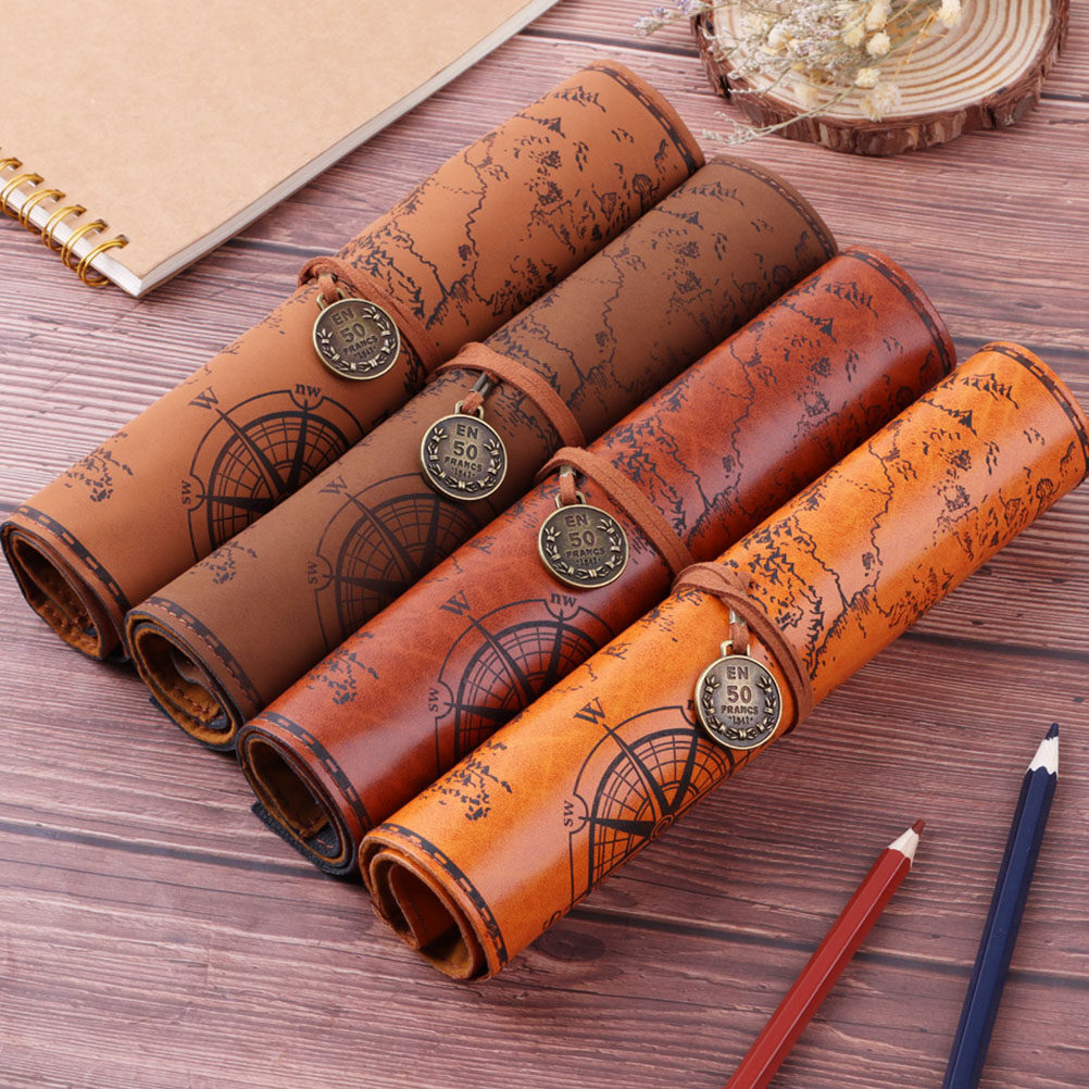 2 Stück Vintage-Federmäppchen  – Pen Pouch Roll Bewertung und Preis