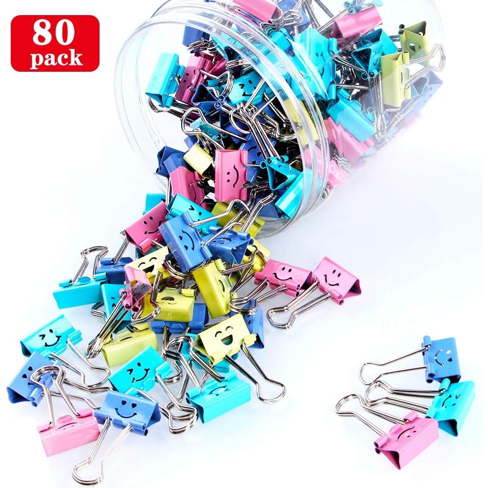 80 Stück verschiedene Büroklam – Binder Clip Assorted Bewertung und Preis