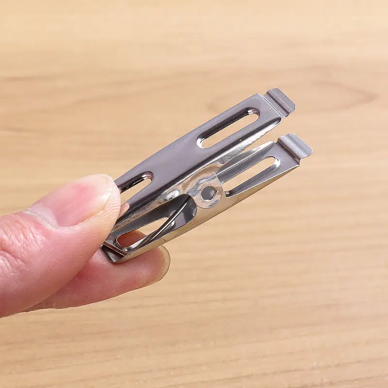 20 Stück Edelstahl-Wäscheklamm – Binder Clip Assorted Bewertung und Preis
