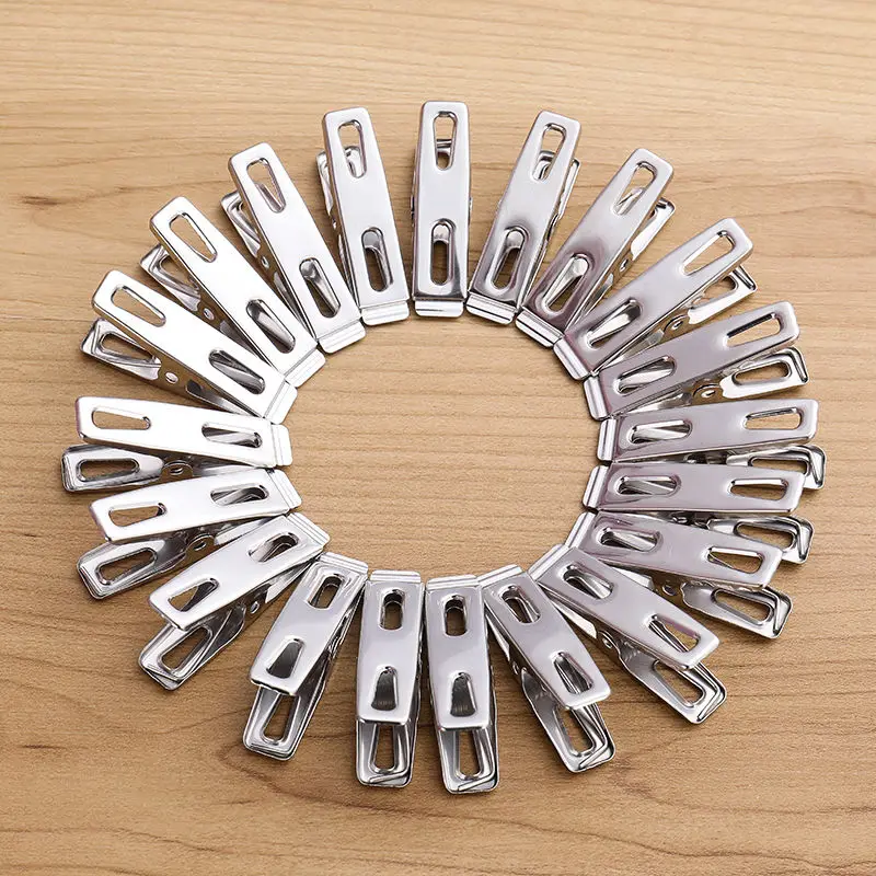 20 Stück Edelstahl-Wäscheklamm – Binder Clip Assorted Bewertung und Preis