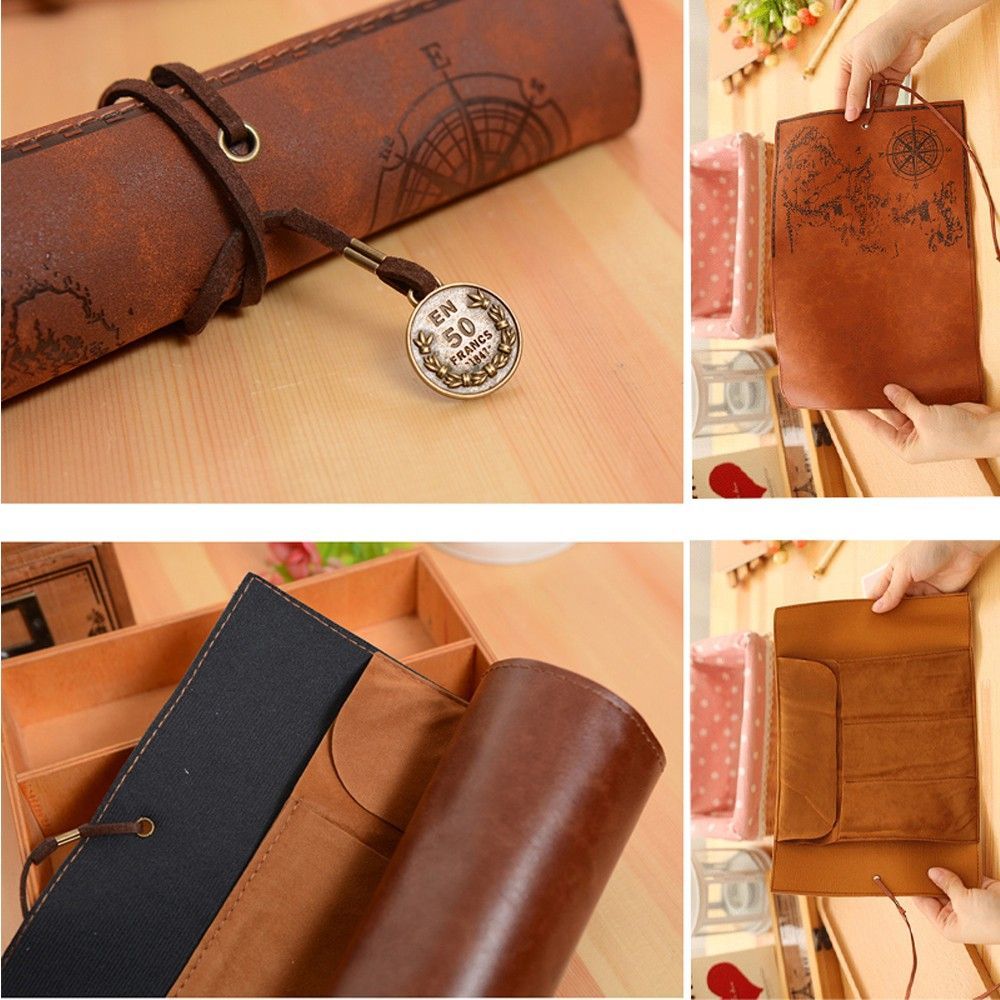 Einzigartige Retro-Luxus-Schat – Pen Pouch Roll Bewertung und Preis