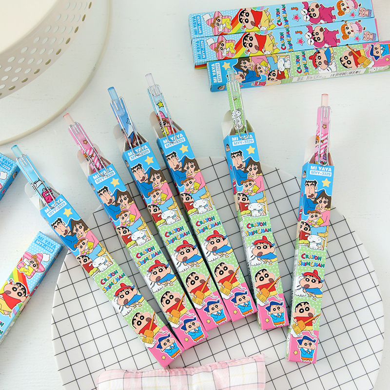 6 Stück Cartoon Crayon Shin-Ch – Office Stationery And Supply Bewertung und Preis