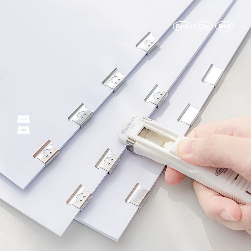 Lächeln Design Push Büroklamme – Binder Clip Assorted Bewertung und Preis