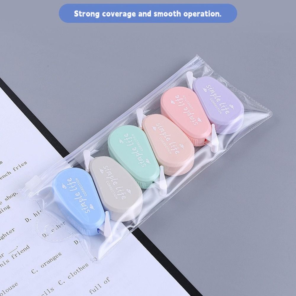6er-Set leises Korrekturband i – Correction Tape Roller Bewertung und Preis
